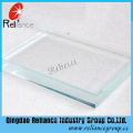 Verre ultra-clair de 8mm / verre de fer bas / verre transparent / verre en cristal